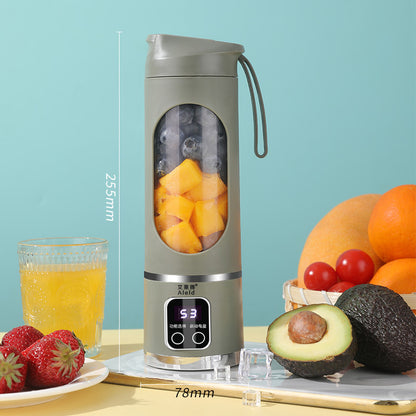 High-end Home Ice Crushing Juicing USB Charging Portable Blender Green