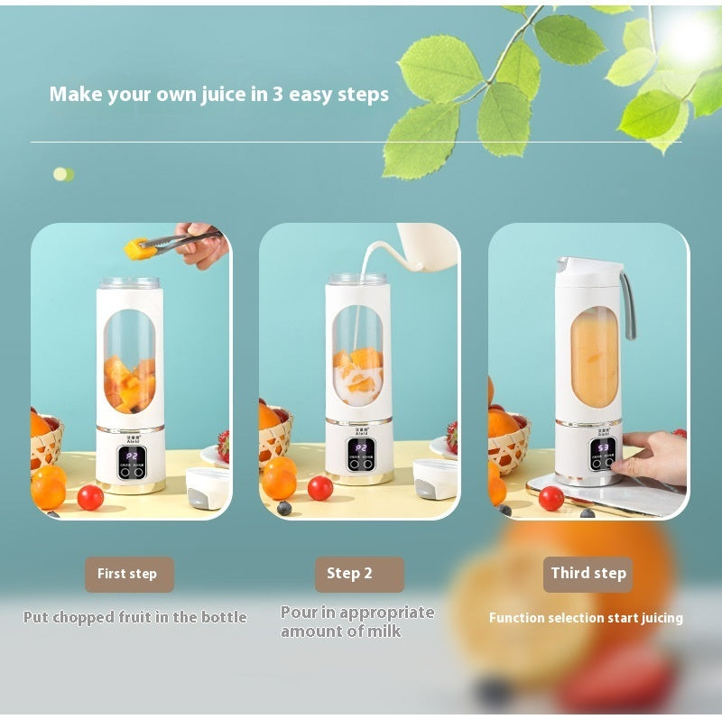 High-end Home Ice Crushing Juicing USB Charging Portable Blender Green