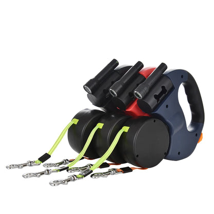 Retractable Dog Leash with Light