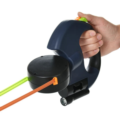 Retractable Dog Leash with Light