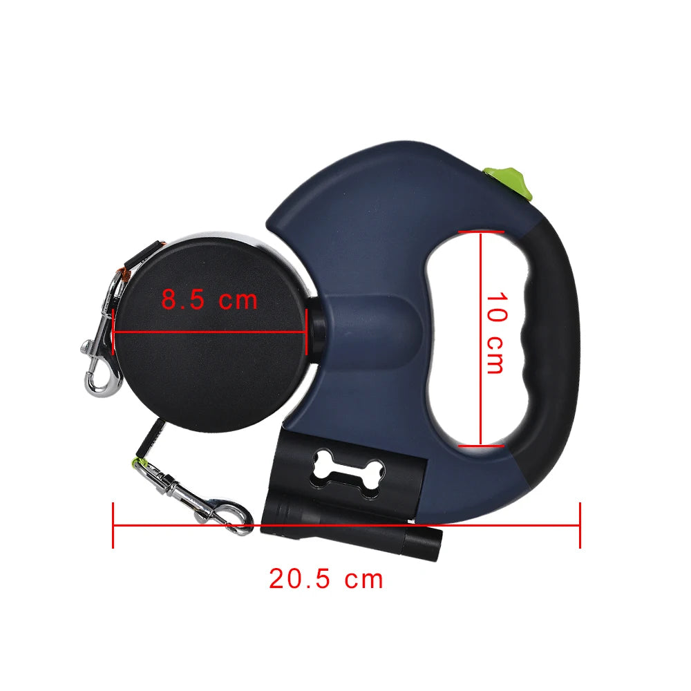 Retractable Dog Leash with Light