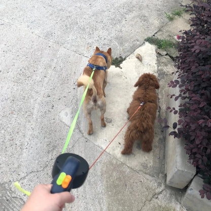 Retractable Dog Leash with Light