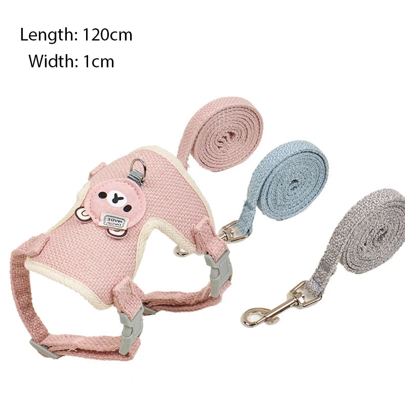 Pets Leash Cute Vest