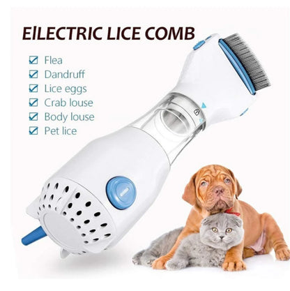 Pets Electric Lice Removal Killer Brush