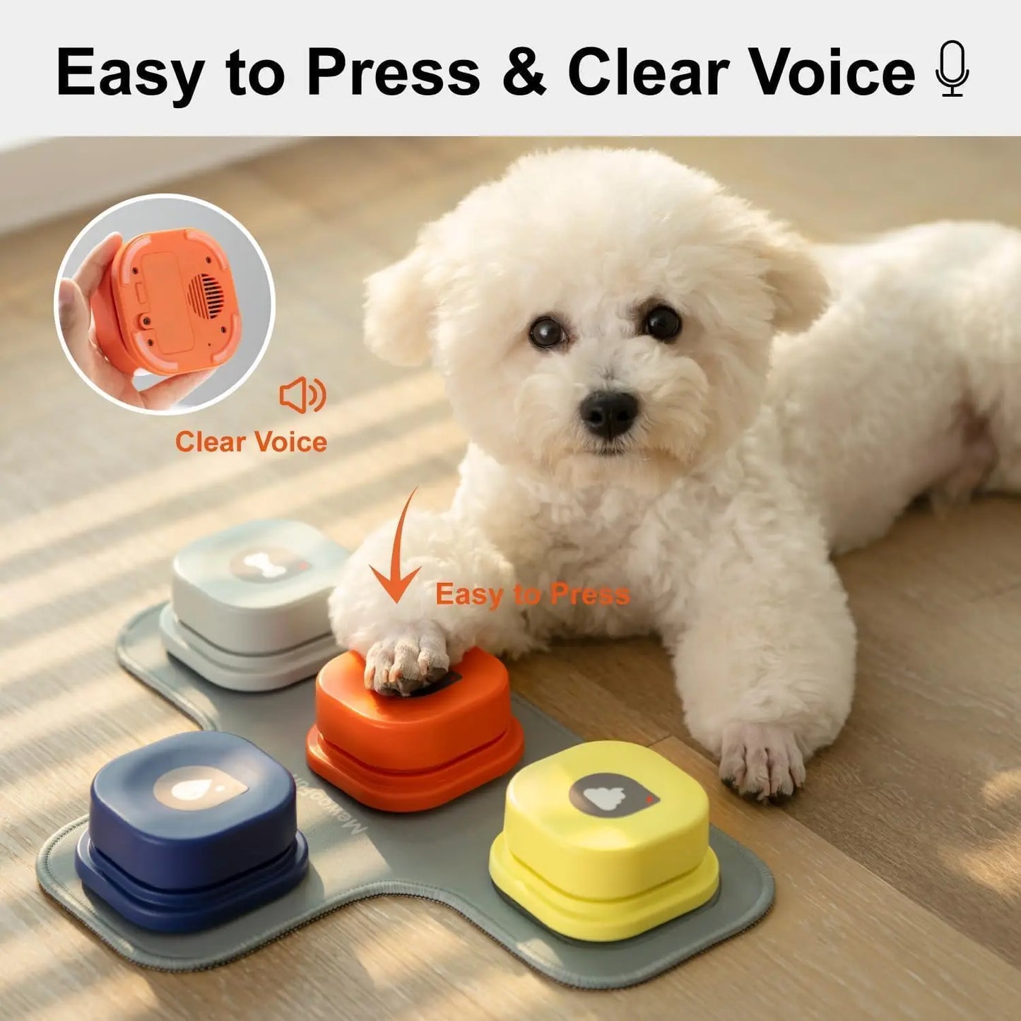 Pet Communication Vocal Training Interactive Toy 2 Pack