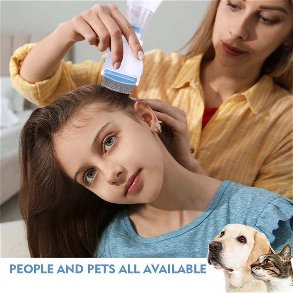 Pets Electric Lice Removal Killer Brush