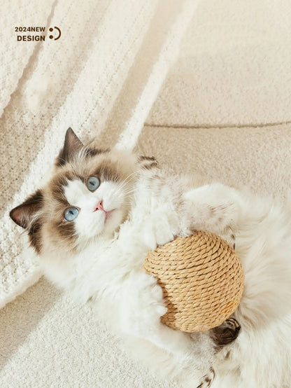 Interactive Sisal Cat Scratching Ball