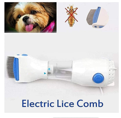 Pets Electric Lice Removal Killer Brush