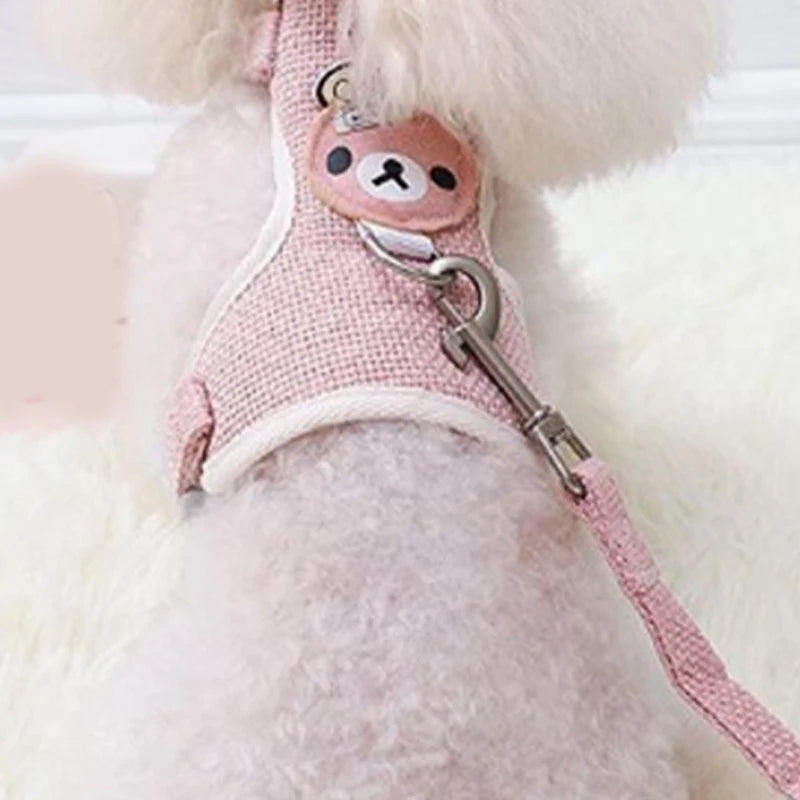 Pets Leash Cute Vest