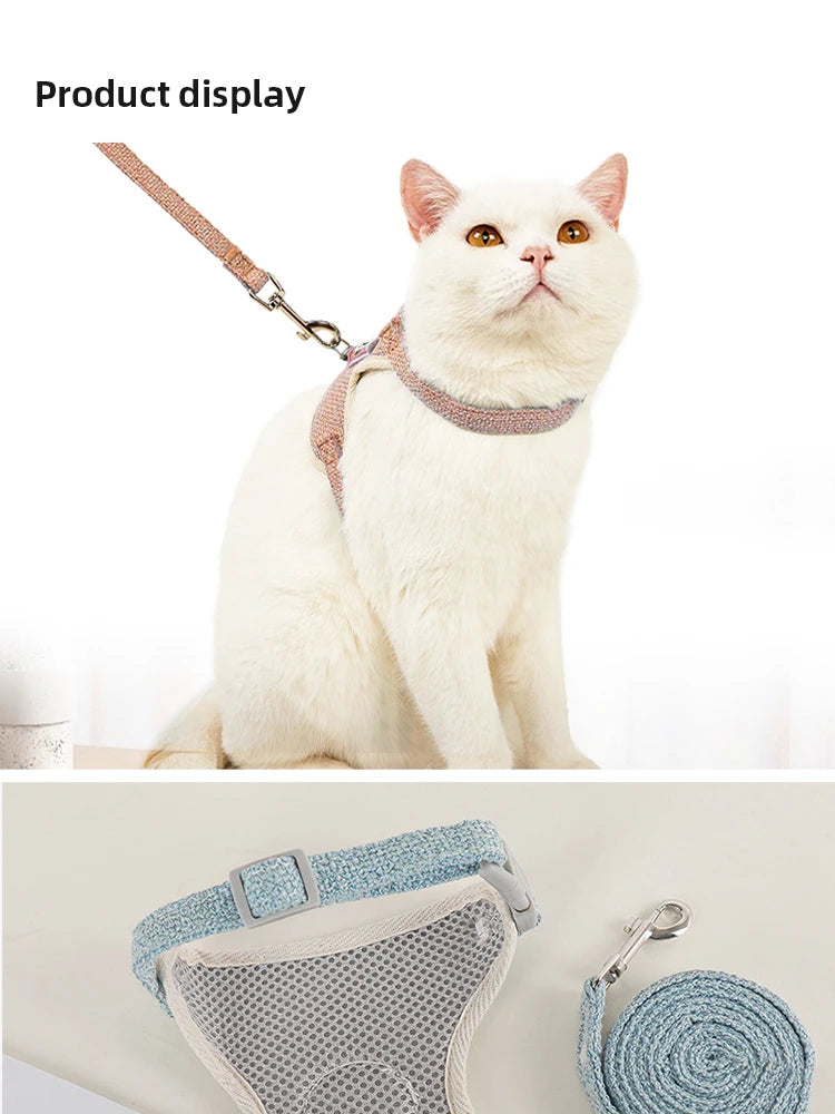 Pets Leash Cute Vest