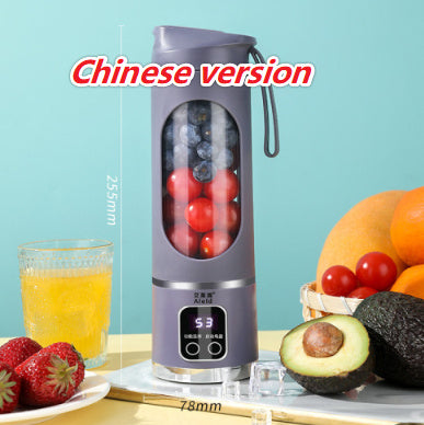High-end Home Ice Crushing Juicing USB Charging Portable Blender Green