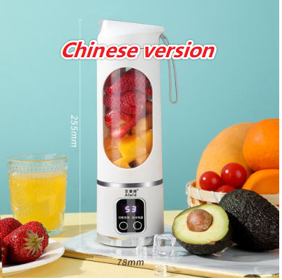 High-end Home Ice Crushing Juicing USB Charging Portable Blender Green